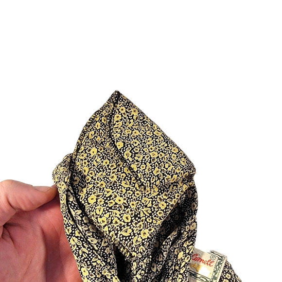 April Cornell Vintage Floral Full Length Two Piece Duster Cover up & Skirt L - Picture 7 of 16